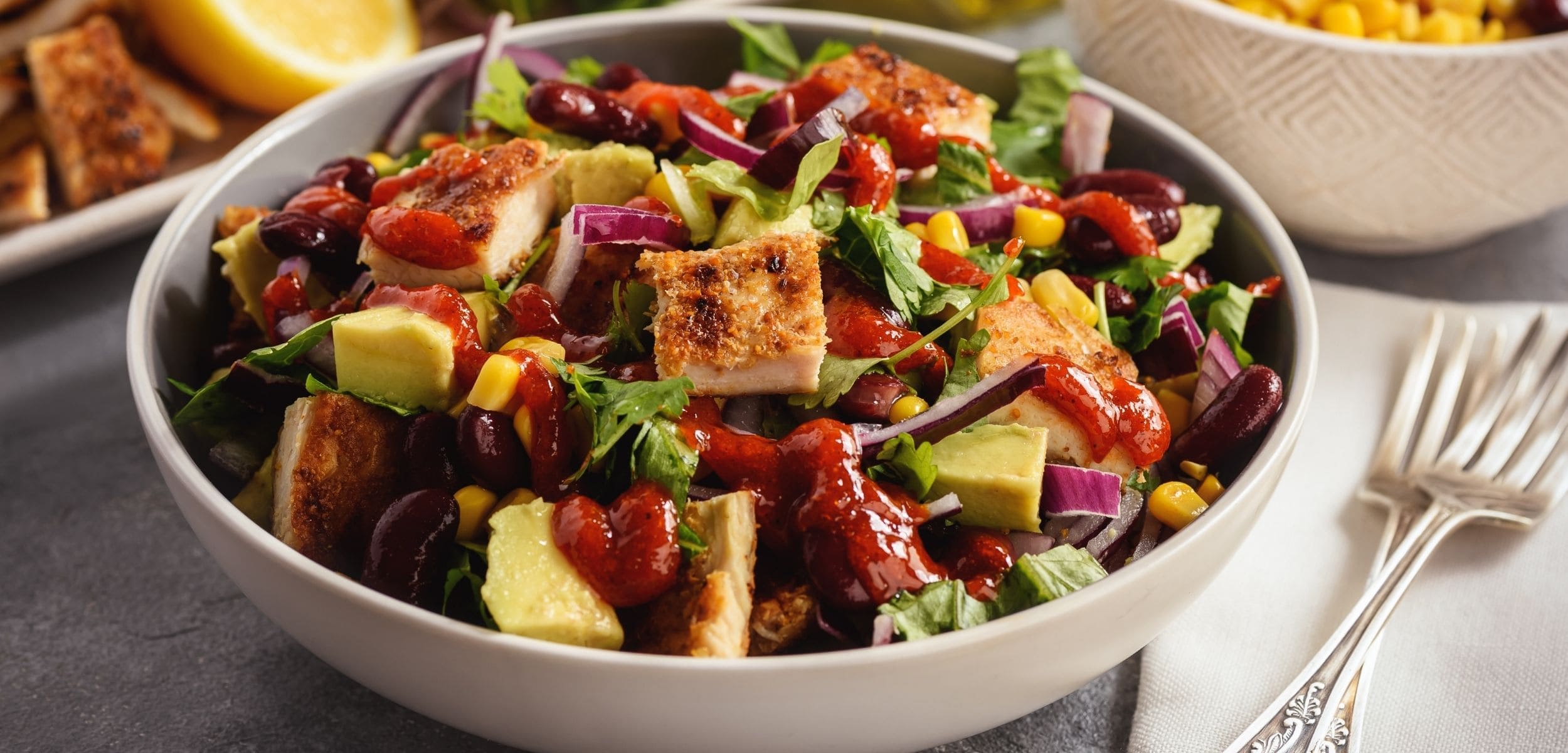 Inocuidad de los Alimentos – Ensalada de  vegetales con proteínas 